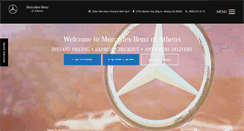 Desktop Screenshot of mercedesbenzofathens.com