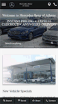 Mobile Screenshot of mercedesbenzofathens.com